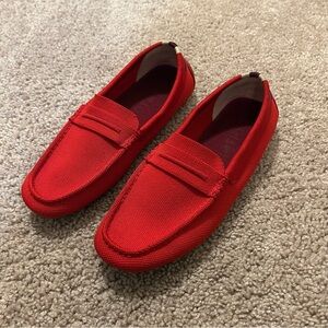 Rothy's The Driver Loafer Red Clementine Women’s Size 10